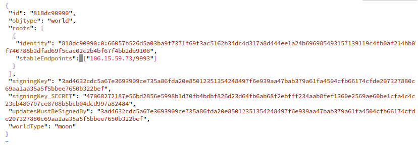 配置moon.json文件